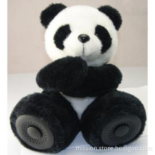 Plush toy panda toy sepaker